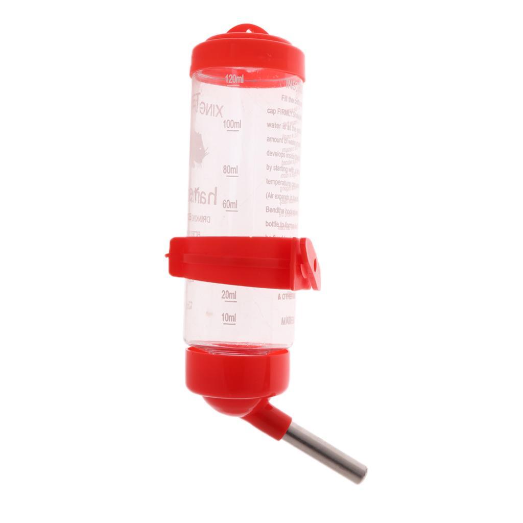 2x 125ml Pet? Drinking Water Bottle Water Feeder Drinking Dispenser