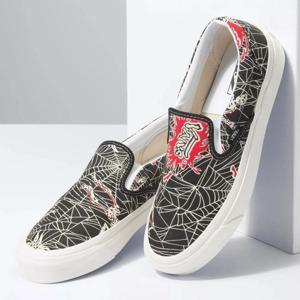 Giày Vans UA Classic Slip-On 98 DX Anaheim Factory Spider - VN0A3JEX1JJ