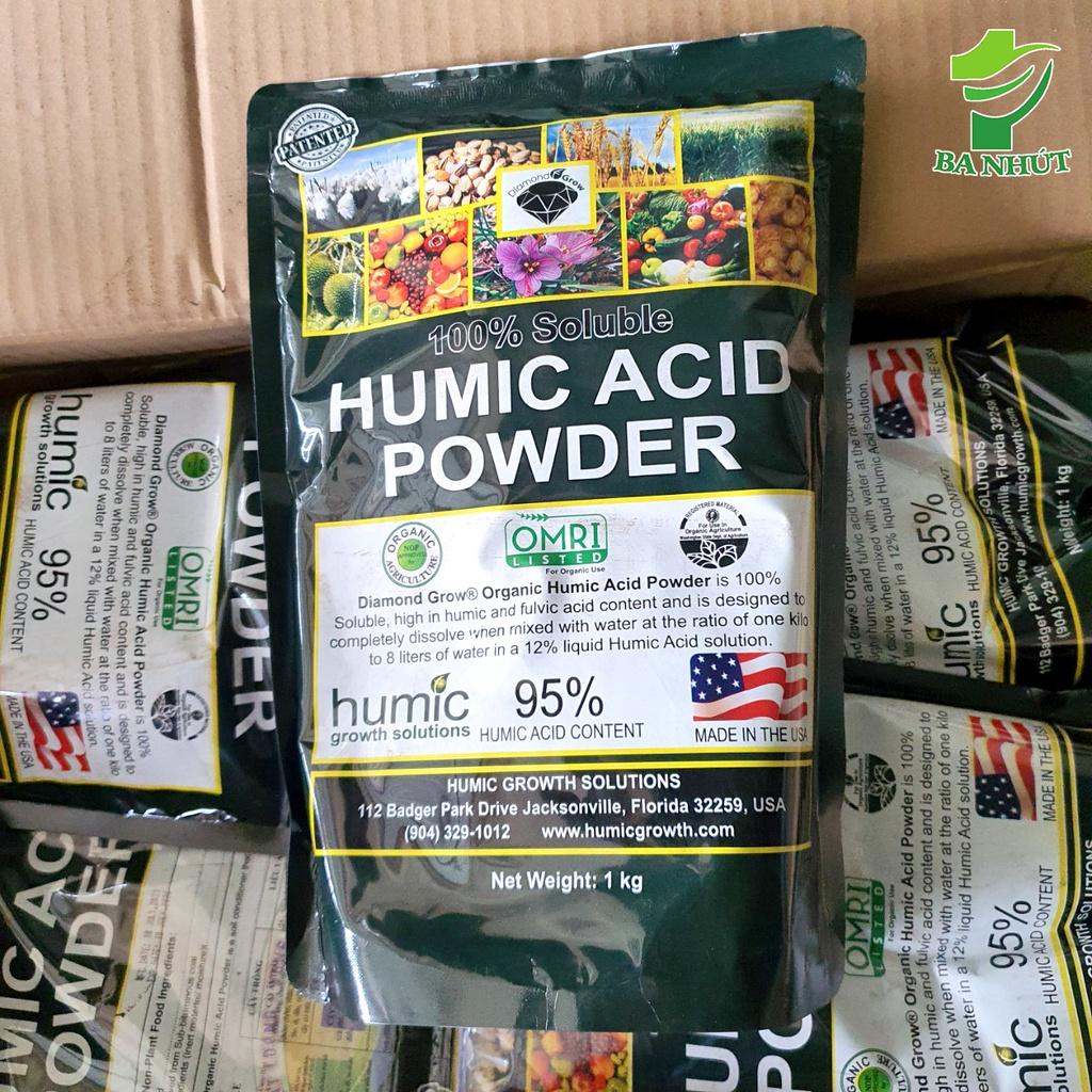 Phân Bón Từ Phân Hữu Cơ HUMIC ACID POWDER Kích Rễ Cải Tạo Đất