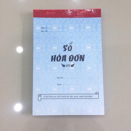 Combo 10 cuốn Hoá đơn bán lẻ 3 liên - 13 x 19cm