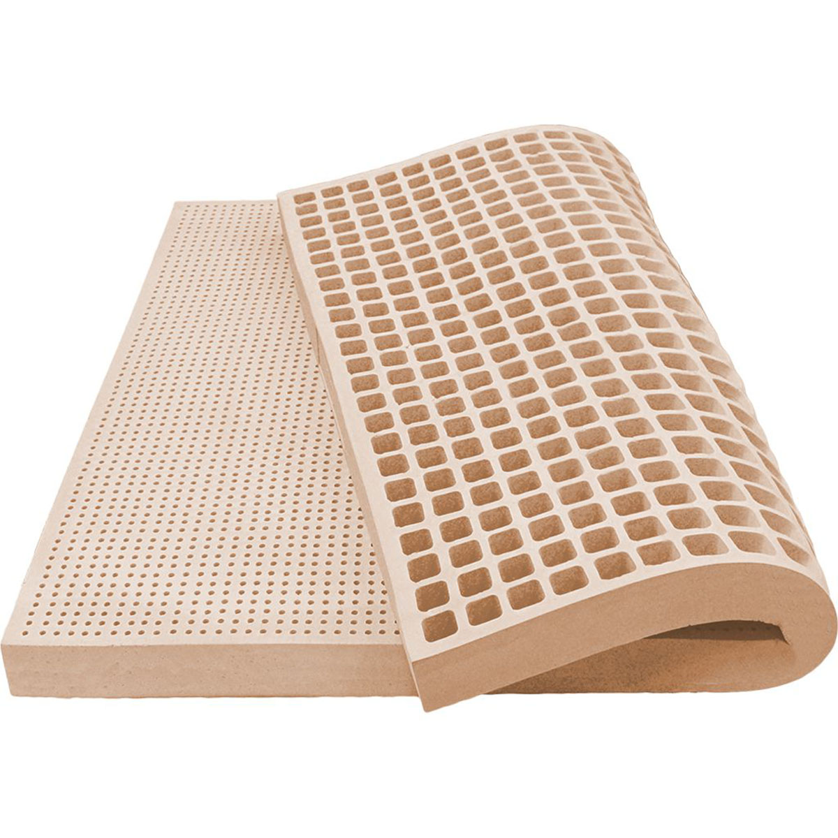 Nệm Cao Su Thiên Nhiên Truyền Thống ASC Kích Thước 2m0x1m4, Độ Dày 10cm