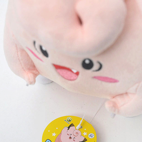 Gấu Bông Pokemon Clefairy Pippi (25 Cm) Gb223 (Tặng 1 Móc Khóa Dây Da Pu Đính Đá Lấp Lánh)