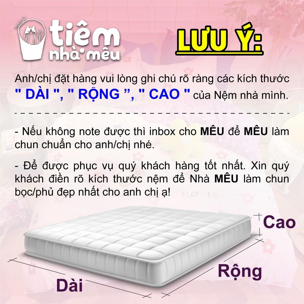 Bộ Chăn Ga Gối Cotton 100% m6/m8/2m -Tiệm Nhà Mêu DISNEY 5D Hoạt Hình Cao Cấp Cho Bé Gái ( vol1)