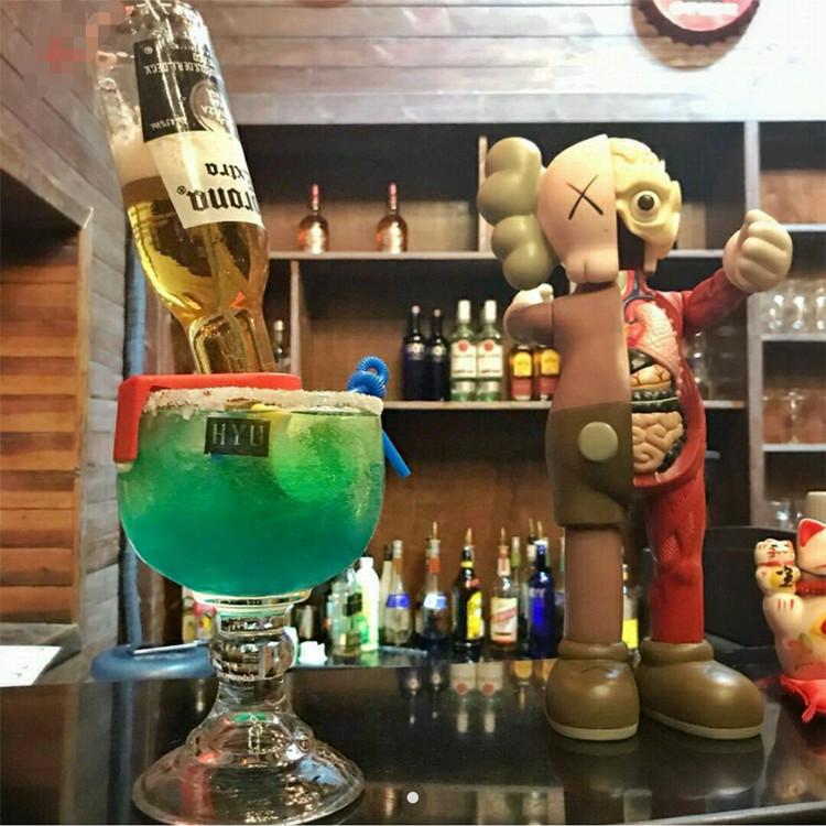 Gía treo chai úp ngược dụng cụ pha chế chuyên nghiệp -Màu sắc ngẫu nhiên