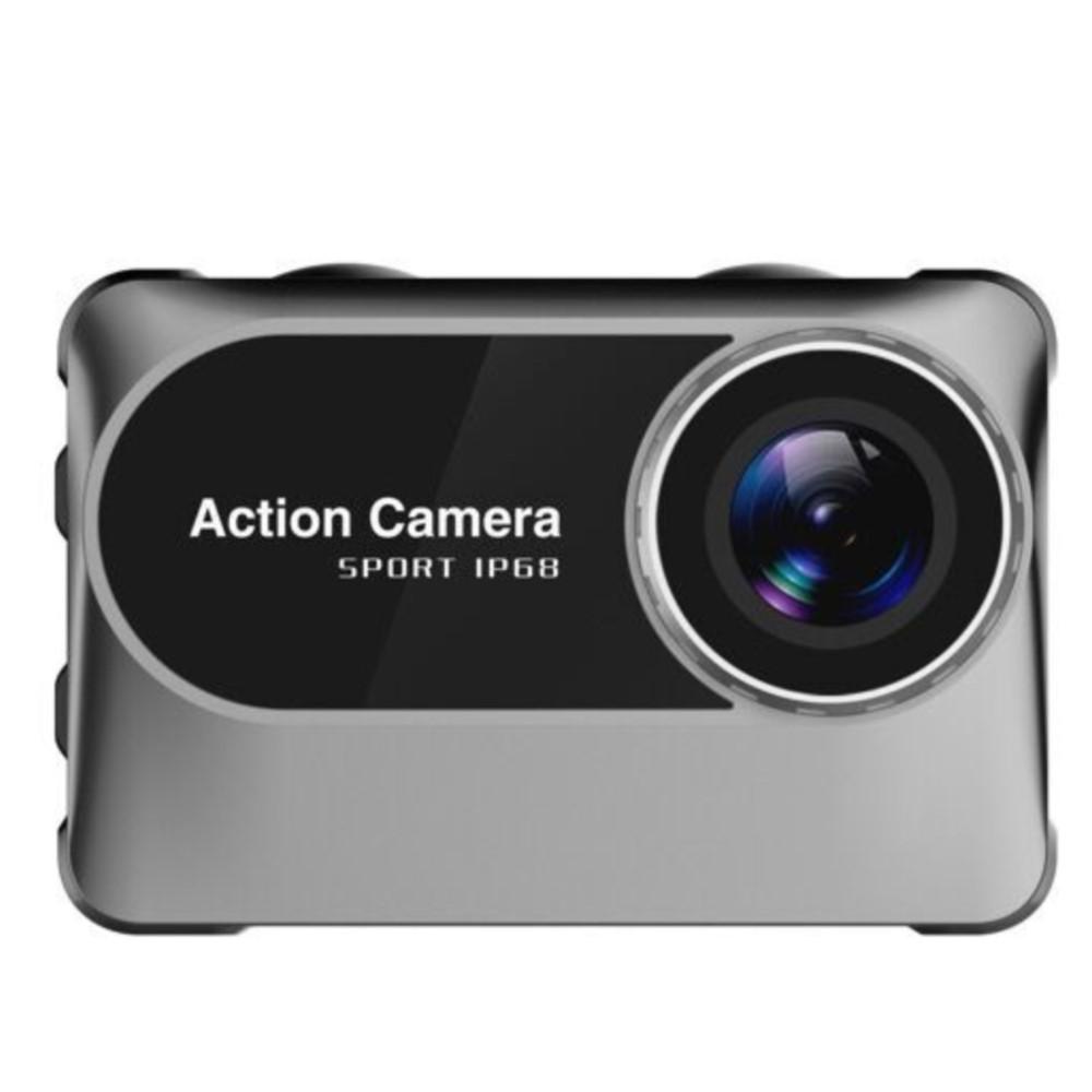 Camera hành động 4K Ultra HD WiFi Màn hình 2.0 inch Thân máy dưới nước 10M 150° Cam chống nước Mũ bảo hiểm thể thao Vedio 8MP Selfie DV