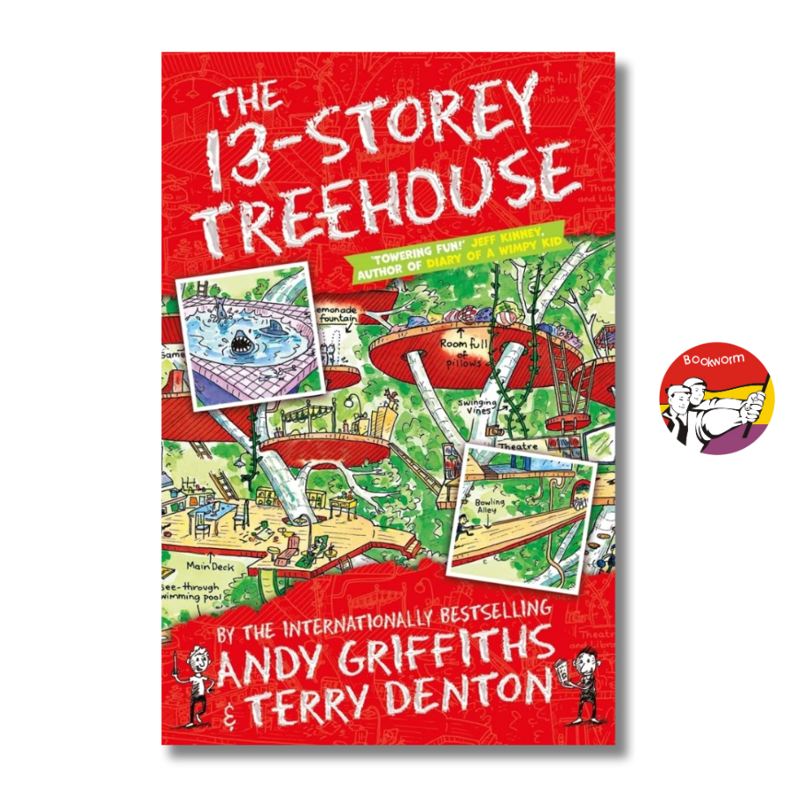 Sách - The 13-Storey Treehouse by Andy Griffiths | Children English Novel / Ngoại văn Nhập khẩu