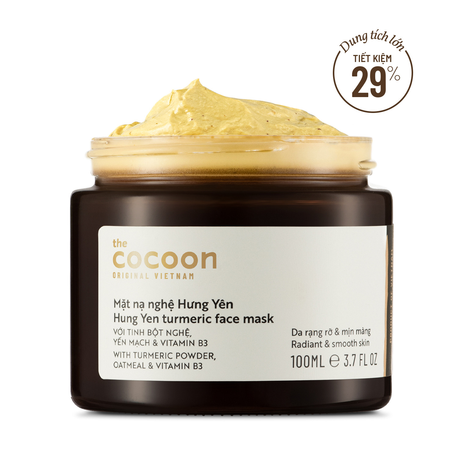 Mặt Nạ Nghệ Hưng Yên Cocoon 100ml