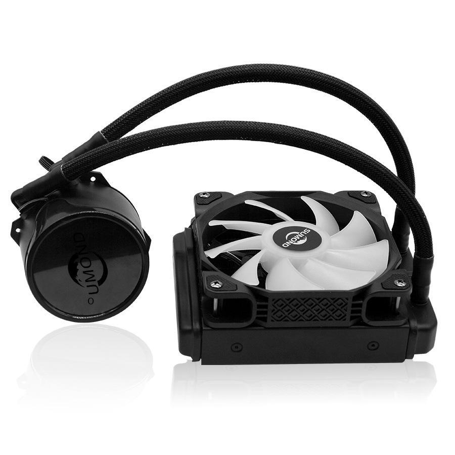 Phong cách mới nhất Simeng 120 máy tính để bàn 5V ARGB tích hợp một hàng bộ tản nhiệt làm mát bằng nước đồng bộ Shenguang đa nền tảng
