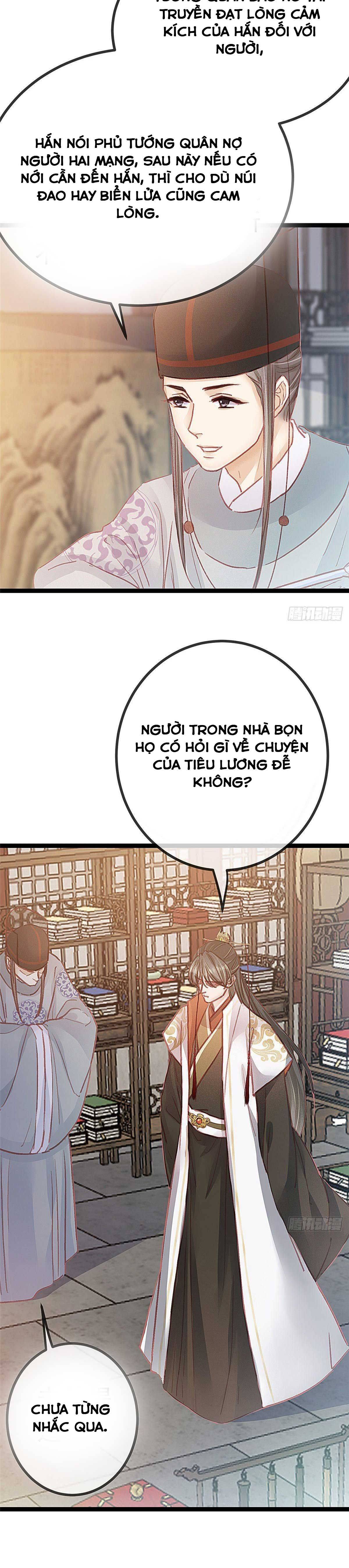 qúy phi muốn trở thành con cá mặn mòi chapter 35 11