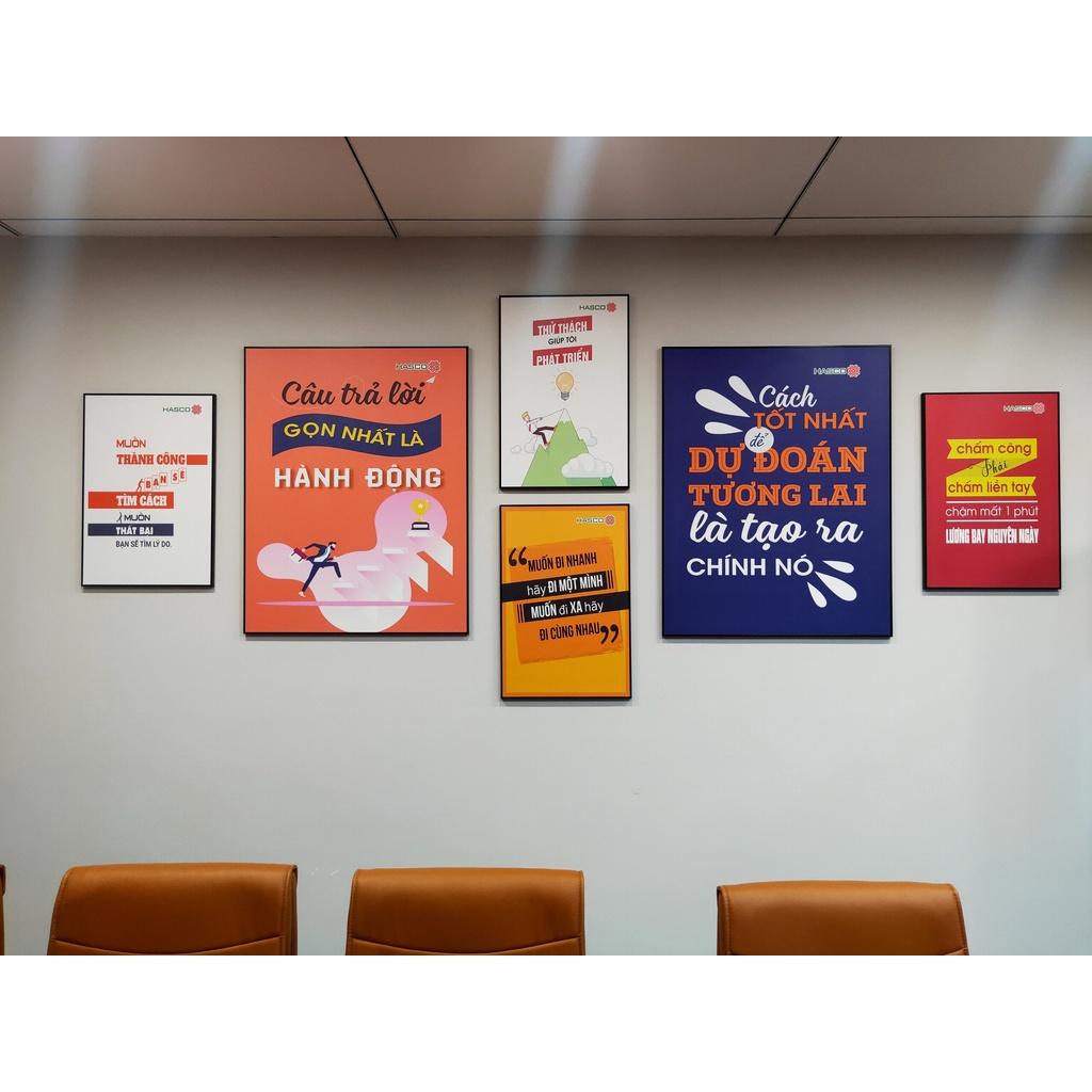 Tranh động lực trang trí phòng làm việc - Khi nóng giận không nên đưa ra quyết định - DL423