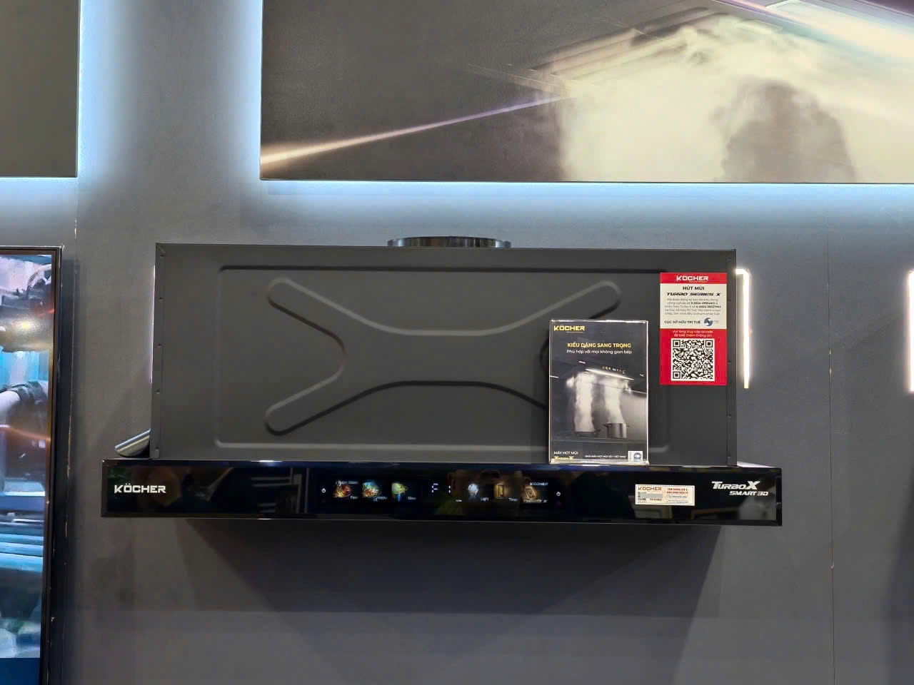 Máy Hút Mùi Kocher TURBO X3D-350D - Hàng Chính Hãng