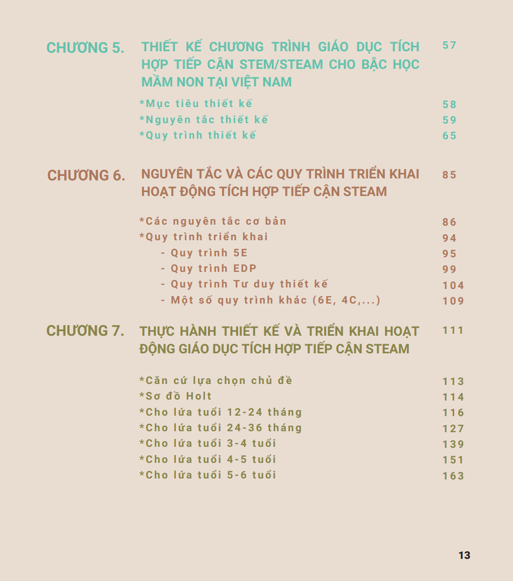 SÁCH GIÁO DỤC STEAM TỪ LÝ THUYẾT ĐẾN THỰC HÀNH - TẬP 1: THIẾT KẾ VÀ TRIỂN KHAI HOẠT ĐỘNG TÍCH HỢP TIẾP CẬN STEAM