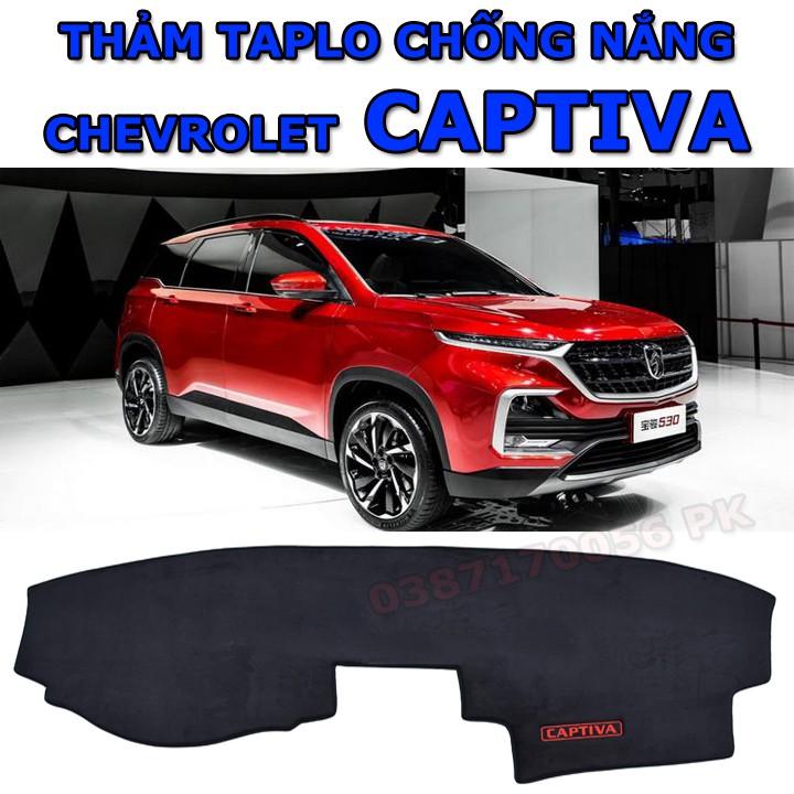 THẢM CHỐNG NÓNG TAPLO NHUNG MỊN 3 LỚP XE CHEVROLET CAPTIVA– CHUẨN FORM