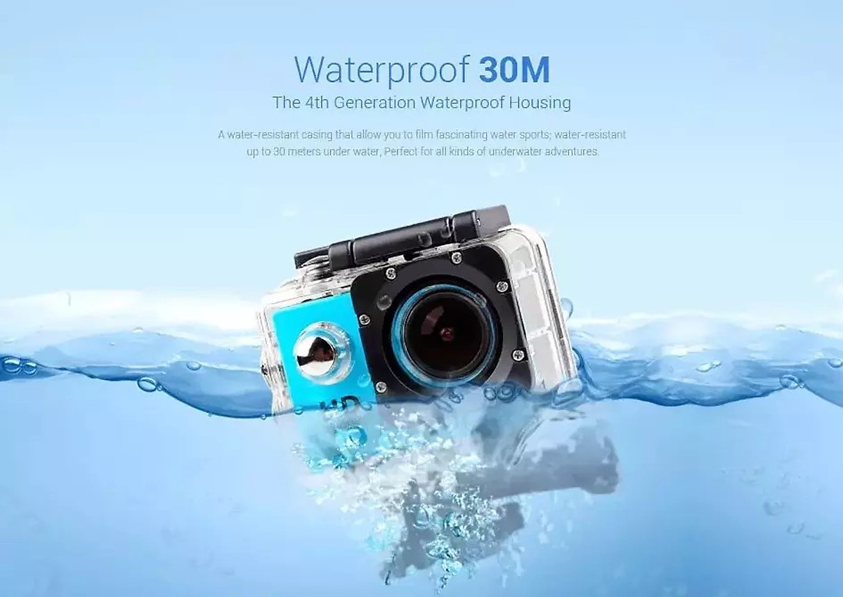 Máy quay thể thao chống nước Full HD