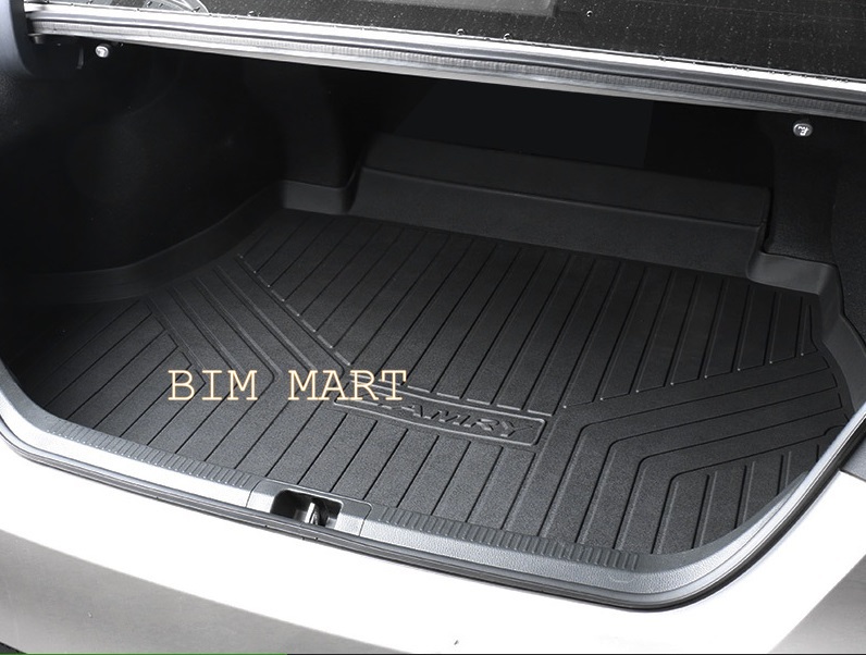 Lót cốp dành cho xe Toyota Camry 2019 - 2021 không mùi, chất liệu TPO cao cấp