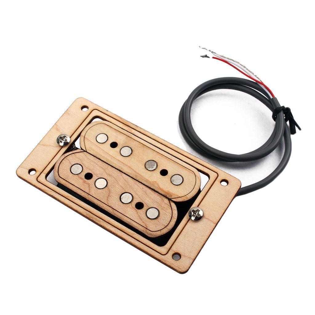 Guitar Replacement Parts Maple Pickup For Box Guitar 4 Strings Guitar