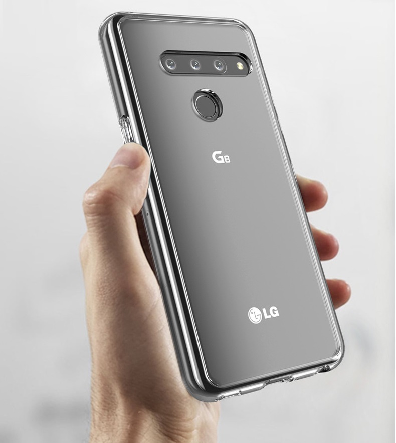 Ốp lưng silicon dẻo trong suốt cho LG G8 siêu mỏng 0.5 mm