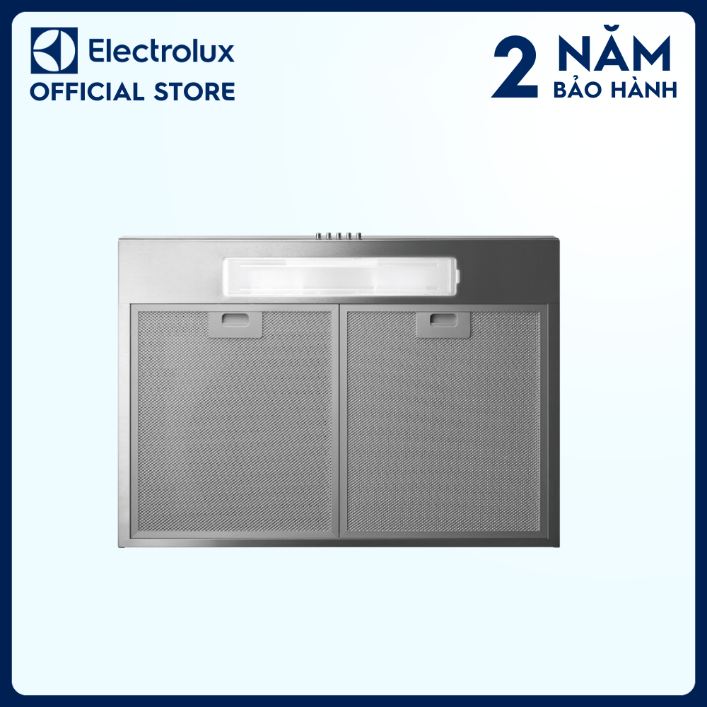 Máy hút mùi Electrolux dạng cổ điển 70cm ERF715SBA, Lực hút mạnh mẽ loại bỏ mùi hôi nhanh chóng, Dễ dàng vệ sinh [Hàng chính hãng]