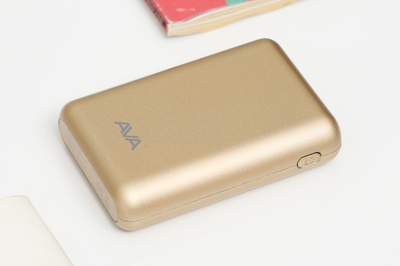 Pin sạc dự phòng 7.500 mAh AVA LA 10K-1 - Gold - Hàng chính hãng