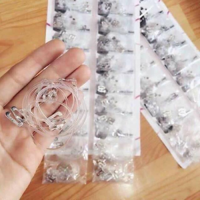 Dây áo lót trong suốt sợi tròn, sợi dẹt
