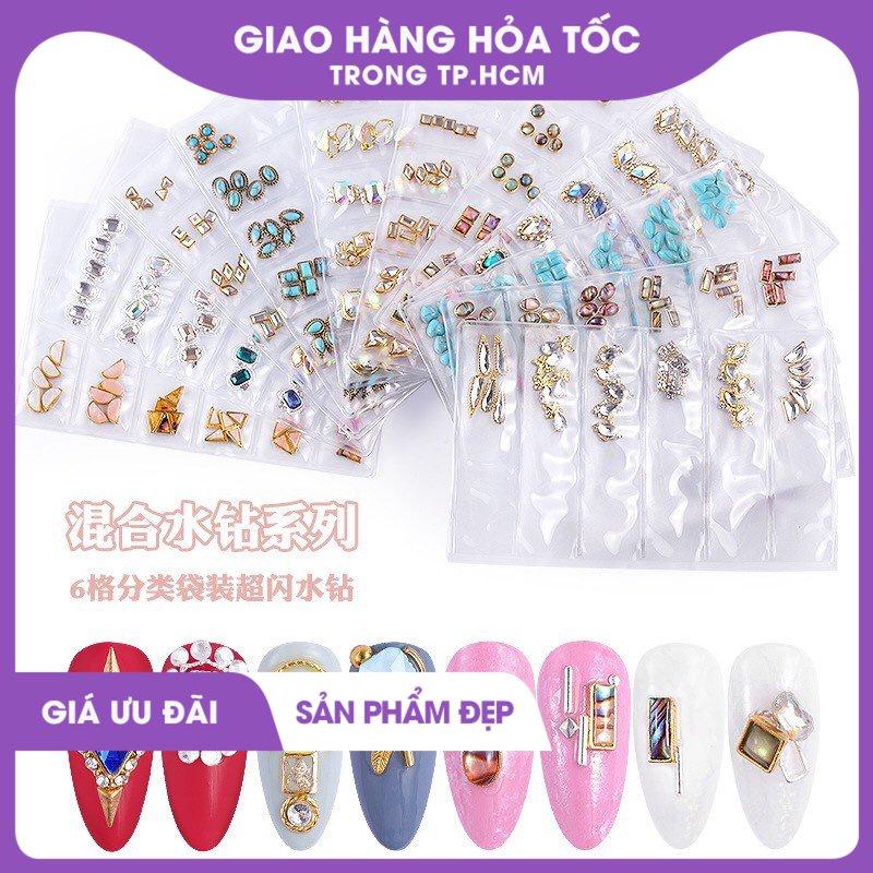 Đá đính móng nhiều mẫu cao cấp MẪU NGẪU NHIÊN 1057
