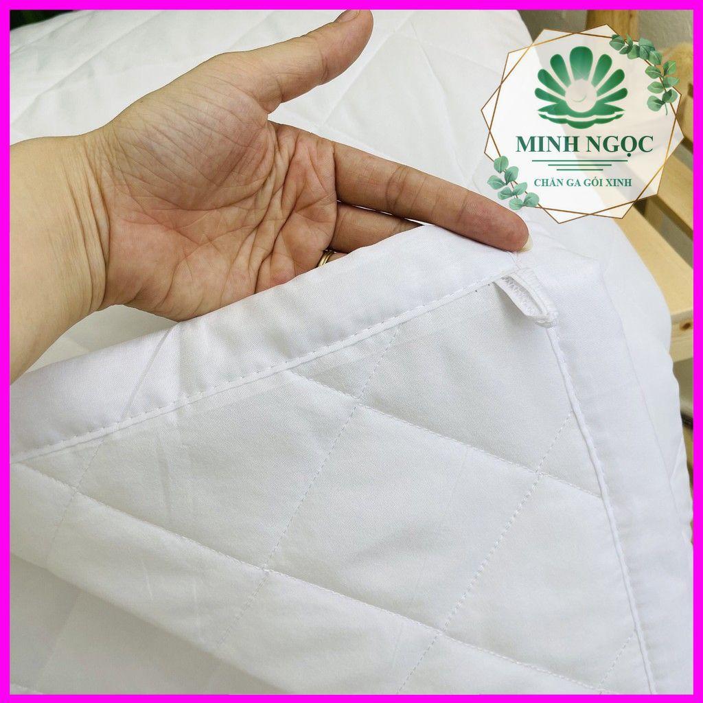 Chăn Phao Siêu Nhẹ Ruột Chăn Lồng Vỏ Chăn Mùa Đông Siêu Ấm Mầu Trắng Bông Gòn Cao Cấp