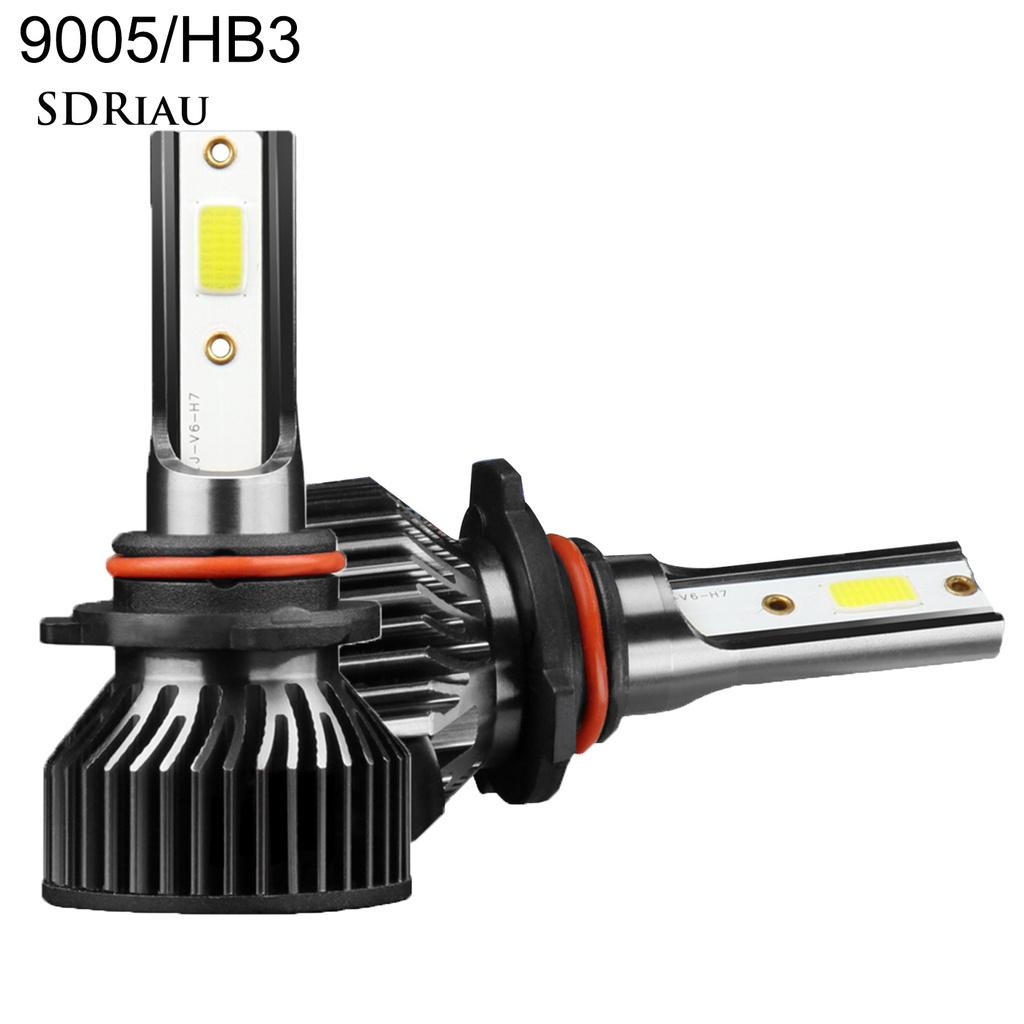 2 Bóng Đèn Pha Chống Thấm Nước H1 H4 H7 H11 Led Cob 6000k Cho Xe Hơi