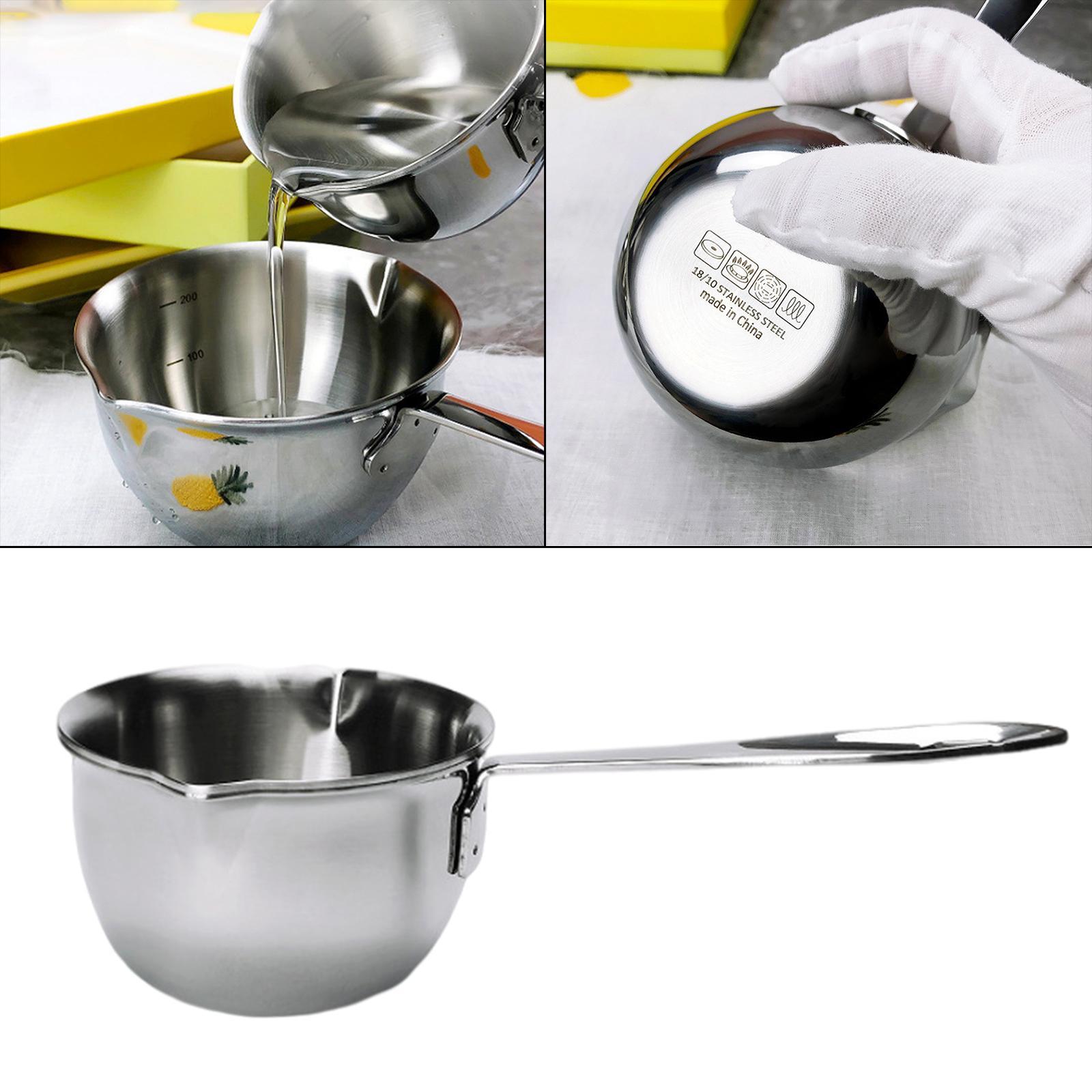 Saucepan with Ergonomic Handle with Butter Melting Pot Sauce Pot