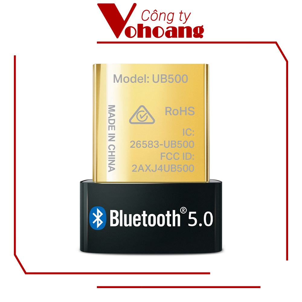 (Hot Sale) Bộ Thu Phát USB Bluetooth 5.3 TP-Link UB500 Nano thiết kế nhỏ gọn dành cho PC / Laptop - Hàng chính hãng
