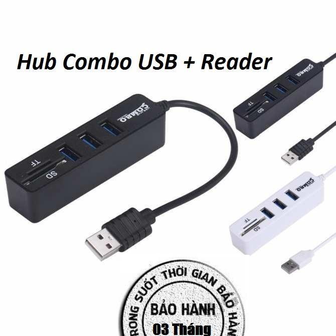 Hub Combo USB + Reader