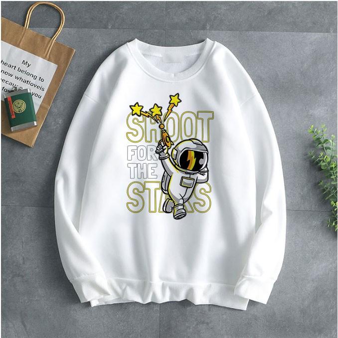 Áo Nỉ Dài Tay Sweater Chất Đẹp Travel Price Dáng Unisex Nam Nữ