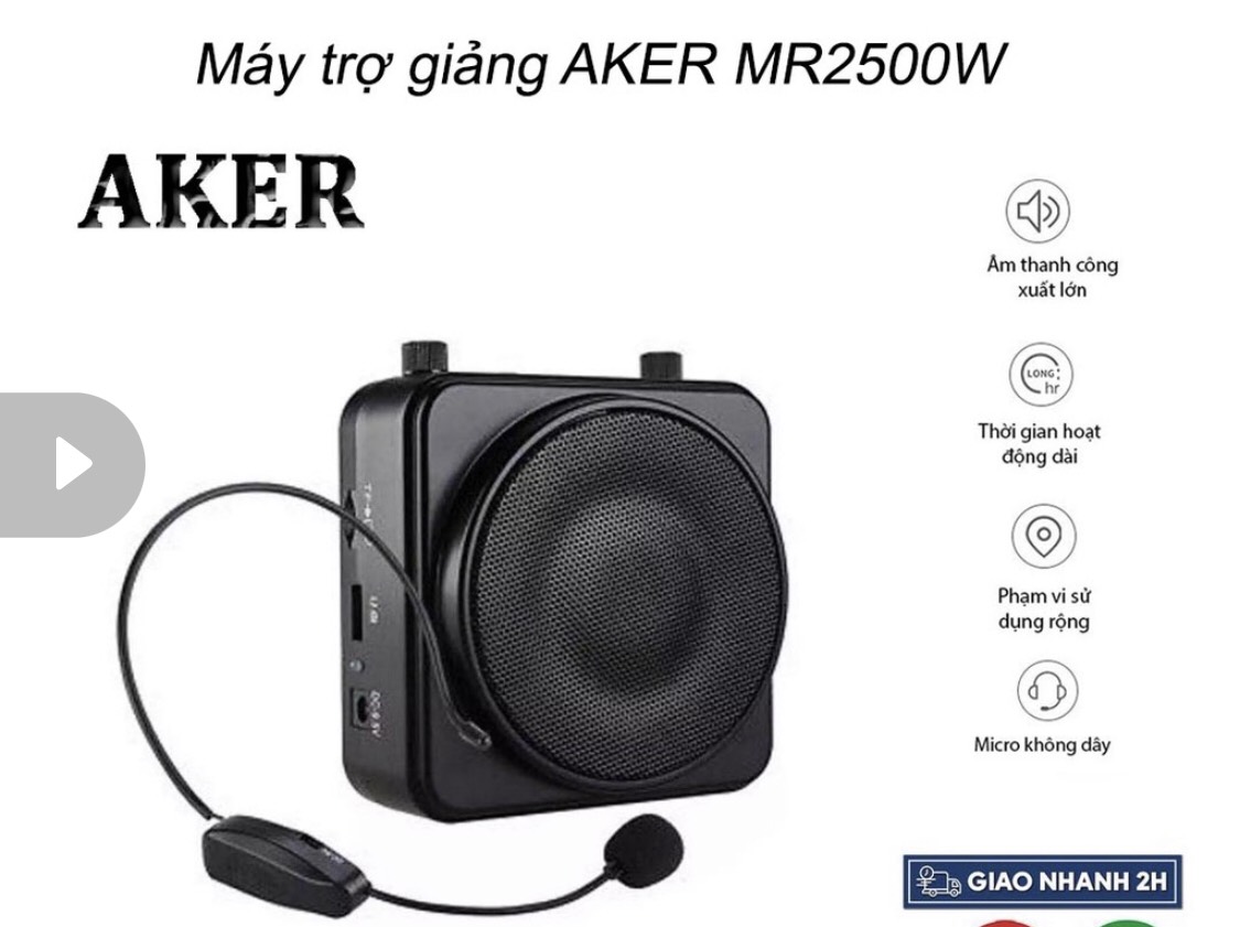 Máy trợ giảng không dây AKER MR-2500W