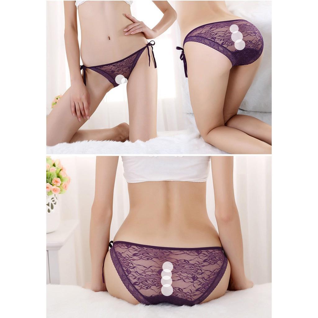 Quần lót nữ nhiều màu C23 dáng buộc dây Bigsize