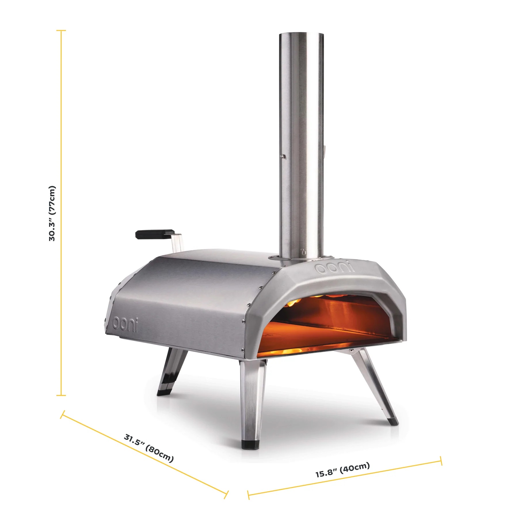 Lò Nướng Pizza Đa Năng Ooni Karu 12 Multi-Fuel Pizza Oven Sử Dụng Gas hoặc Than