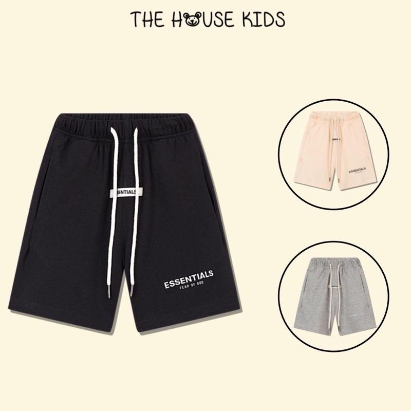 Quần Đùi Bé Trai Quần Short Trẻ Em THE HOUSE KIDS CC Có Dây Rút