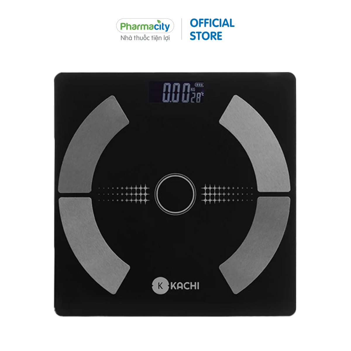 Cân điện tử bluetooth phân tích chỉ số cơ thể Kachi MK223 - Hàng chính hãng