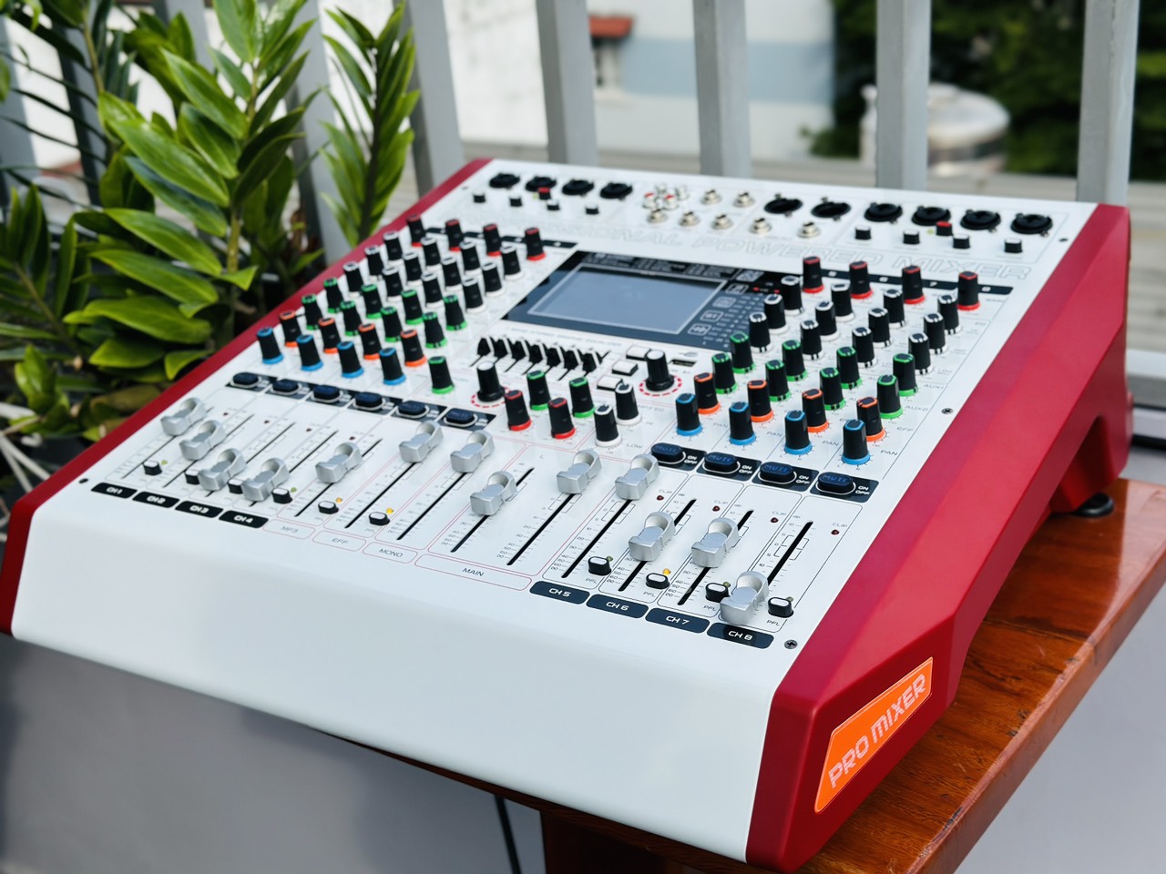 Mixer Cao Cấp Liên Công Suất MTMAX F23Pro Công Suất 750W + 750W 8 Đường Line 7 Band Equalizer Mượt Mà 99 Hiệu Ứng Chuyên Nghiệp DSP Bluetooth 5.0 Nguồn Điện Phantom + 48V Chất Lượng Cao. HÀNG CHÍNH HÃNG