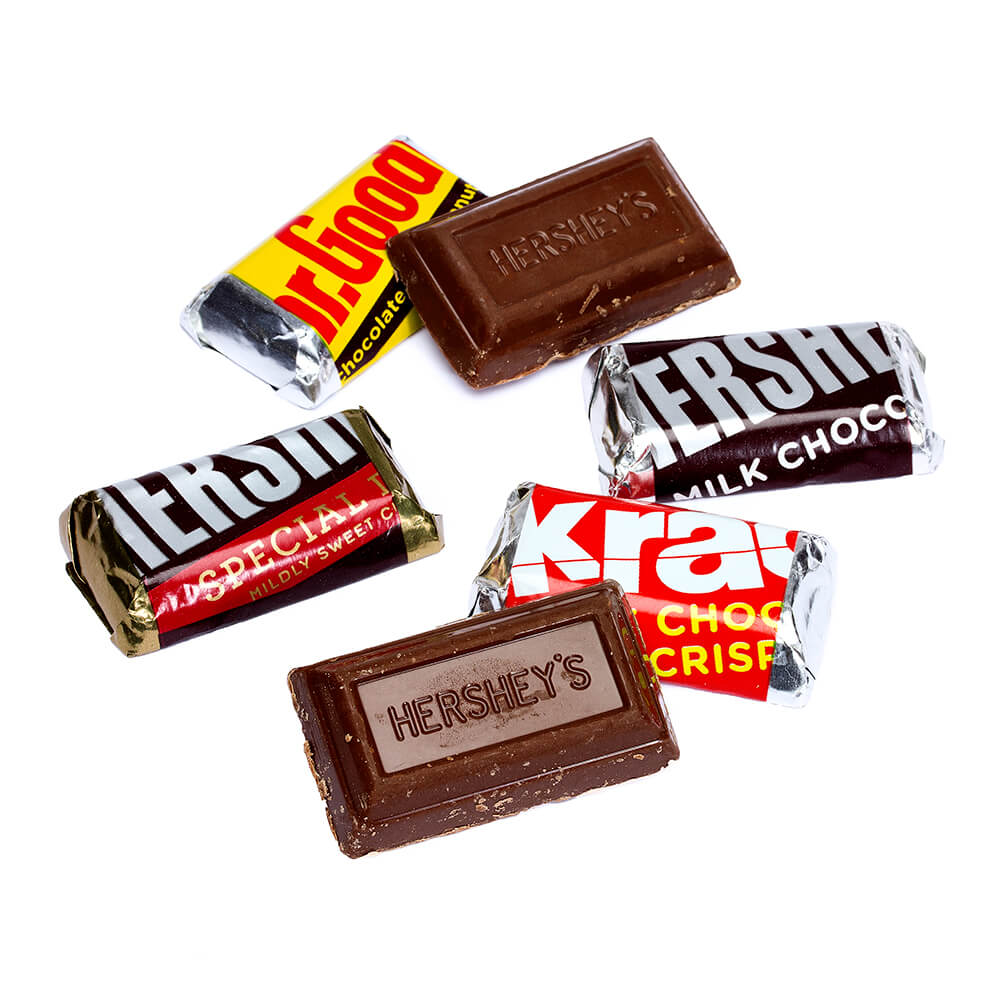 Socola tổng hợp Hershey’s Miniature Chocolate 56oz 1.58kg