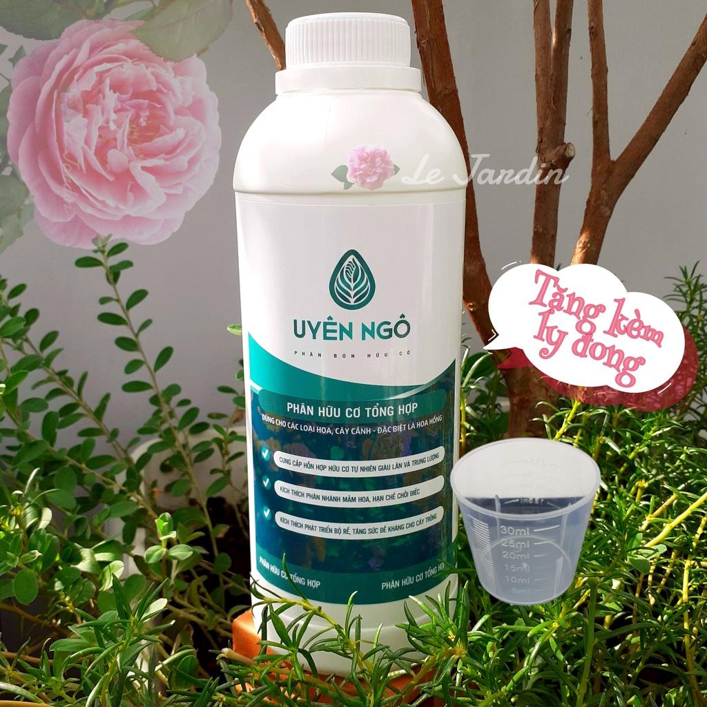 Phân hữu cơ tổng hợp ủ humic dùng kích mầm hoa chai 1L
