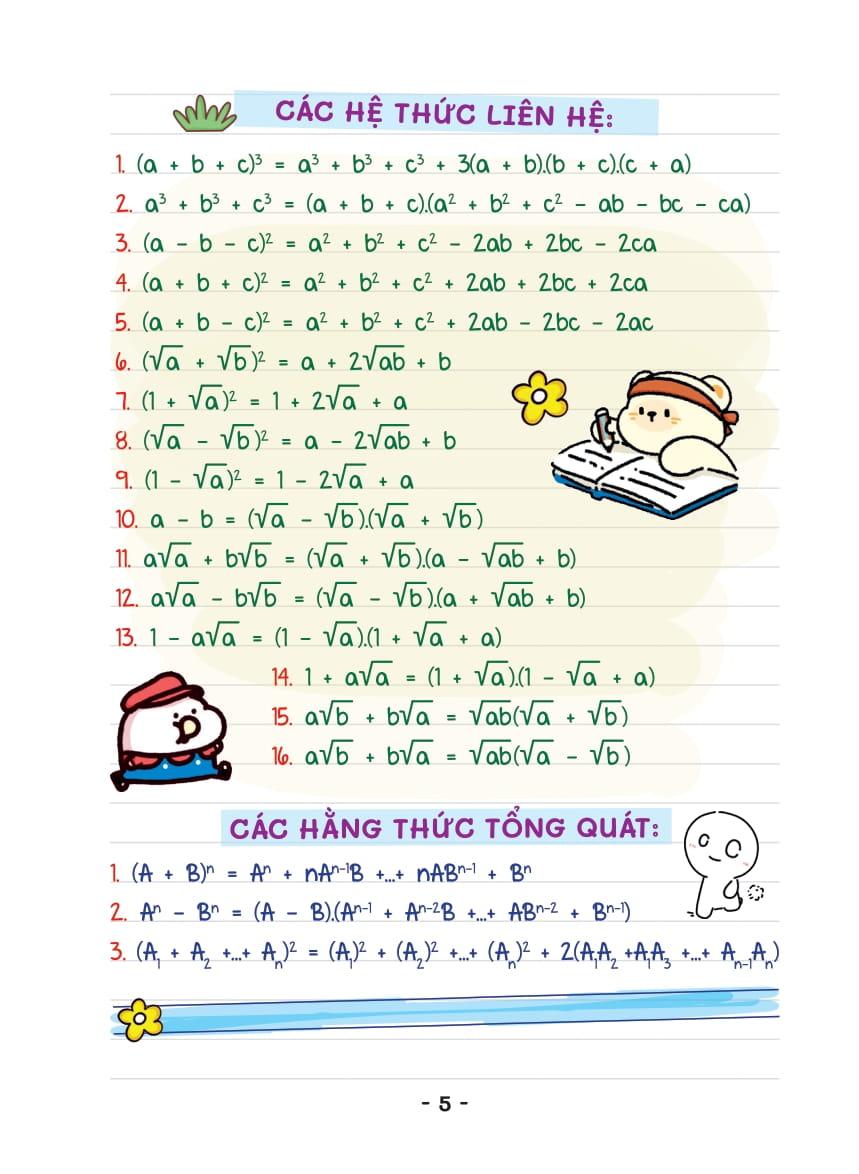 Sách - Mini Note - Siêu Gọn, Siêu Nhớ Toán 8