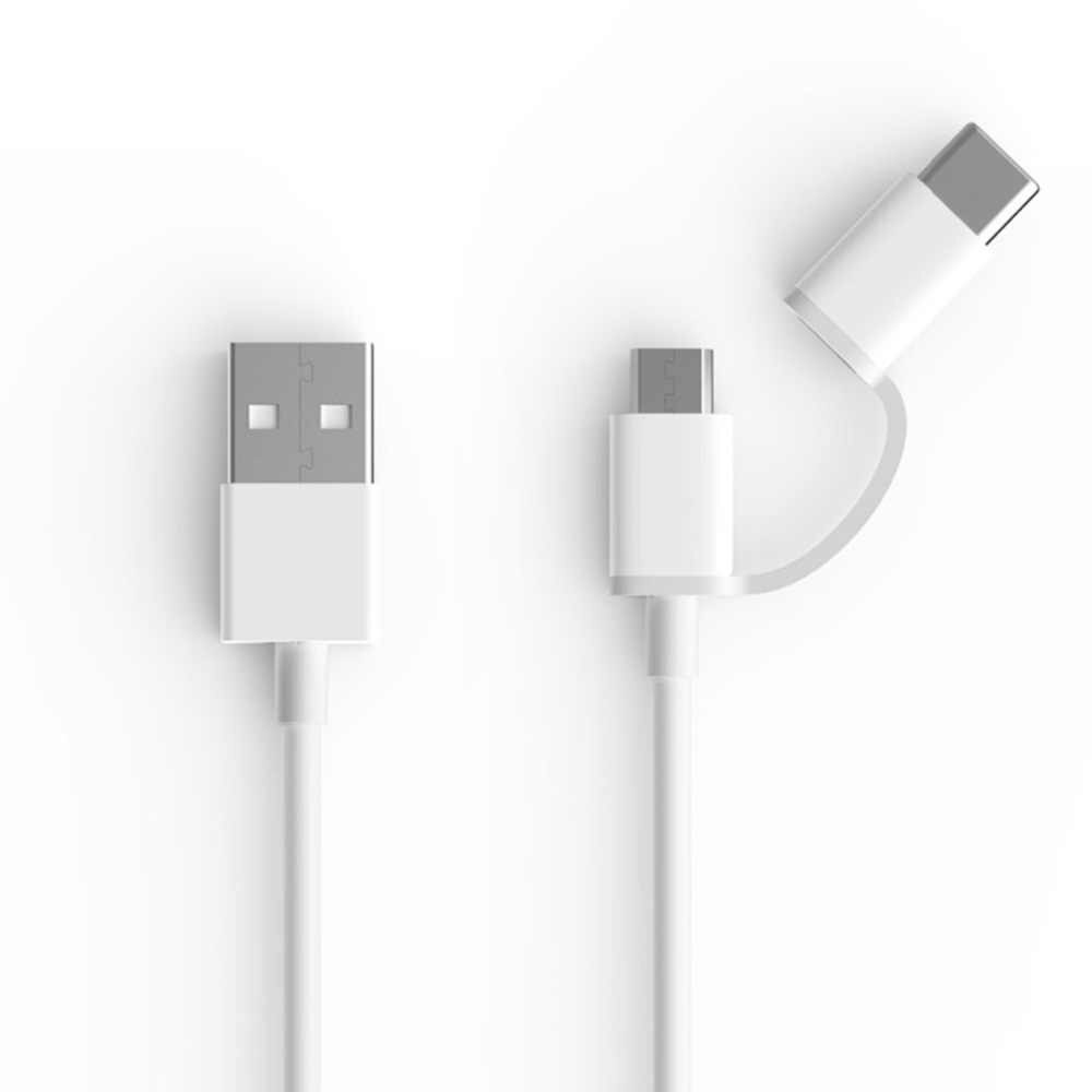 combo 2 sợi cáp Sạc Xiaomi ZMI 2 Đầu Type-C / Micro USB - AL511 - 30cm