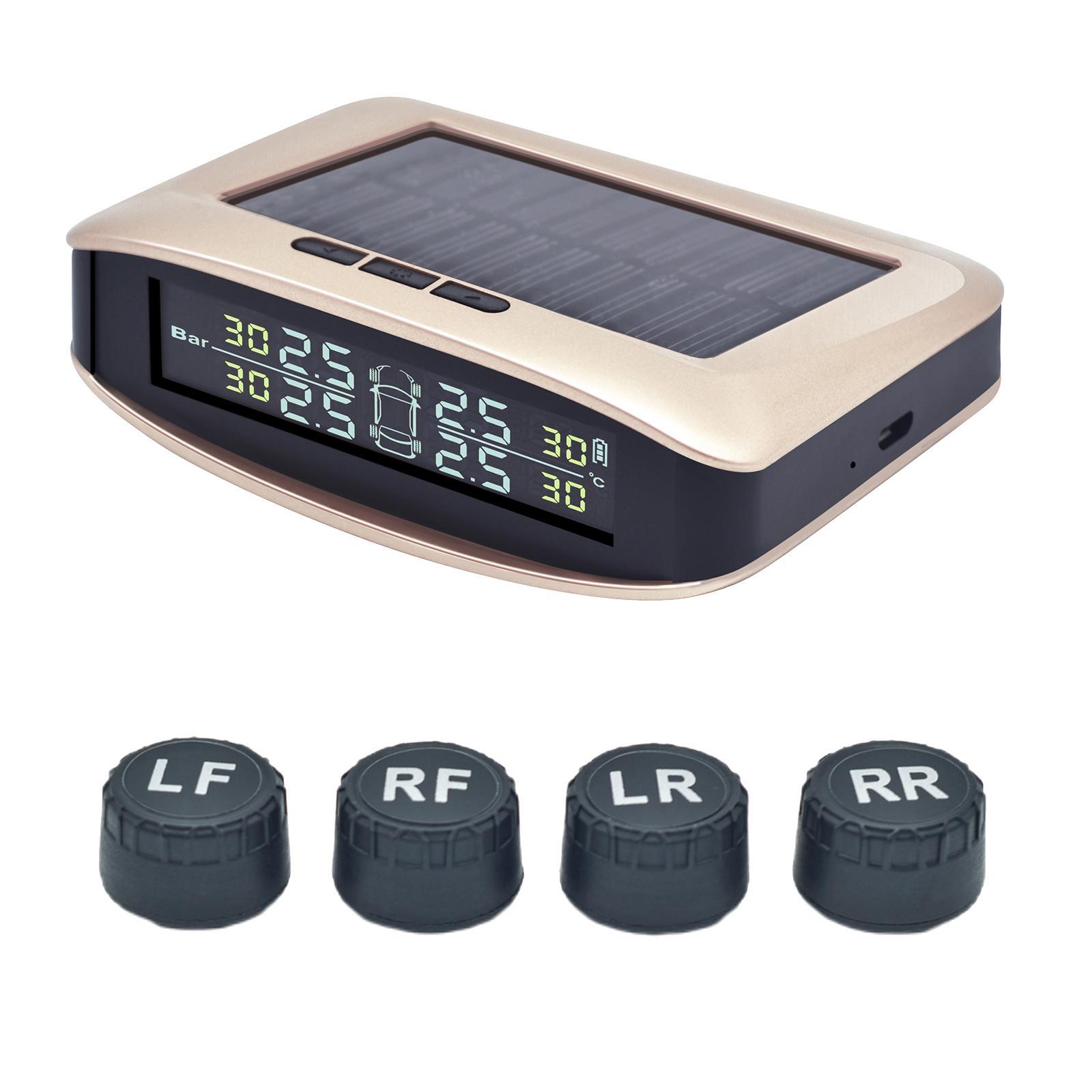 Solar Power  Real  LCD Display Auto  for Trucks