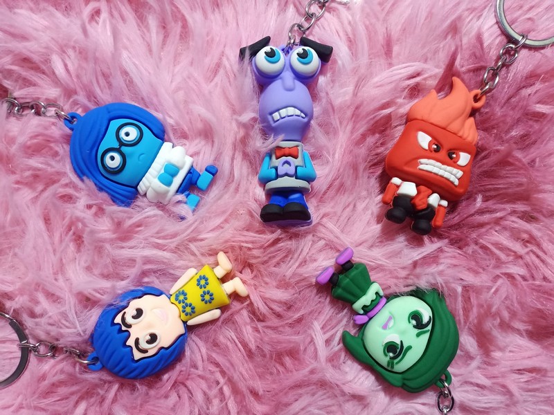 Móc Khoá Các Nhân Vật Hoạt Hình Nhiều Cảm Xúc Đáng Yêu