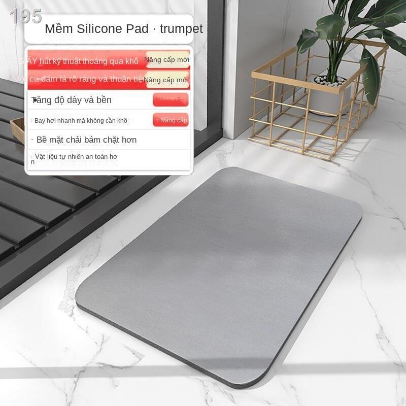 Q bom diatom bùn thấm mềmt diatomaceous đất khô nhanh thảm nhà bếp phòng tắm vệ sinh chống trượt