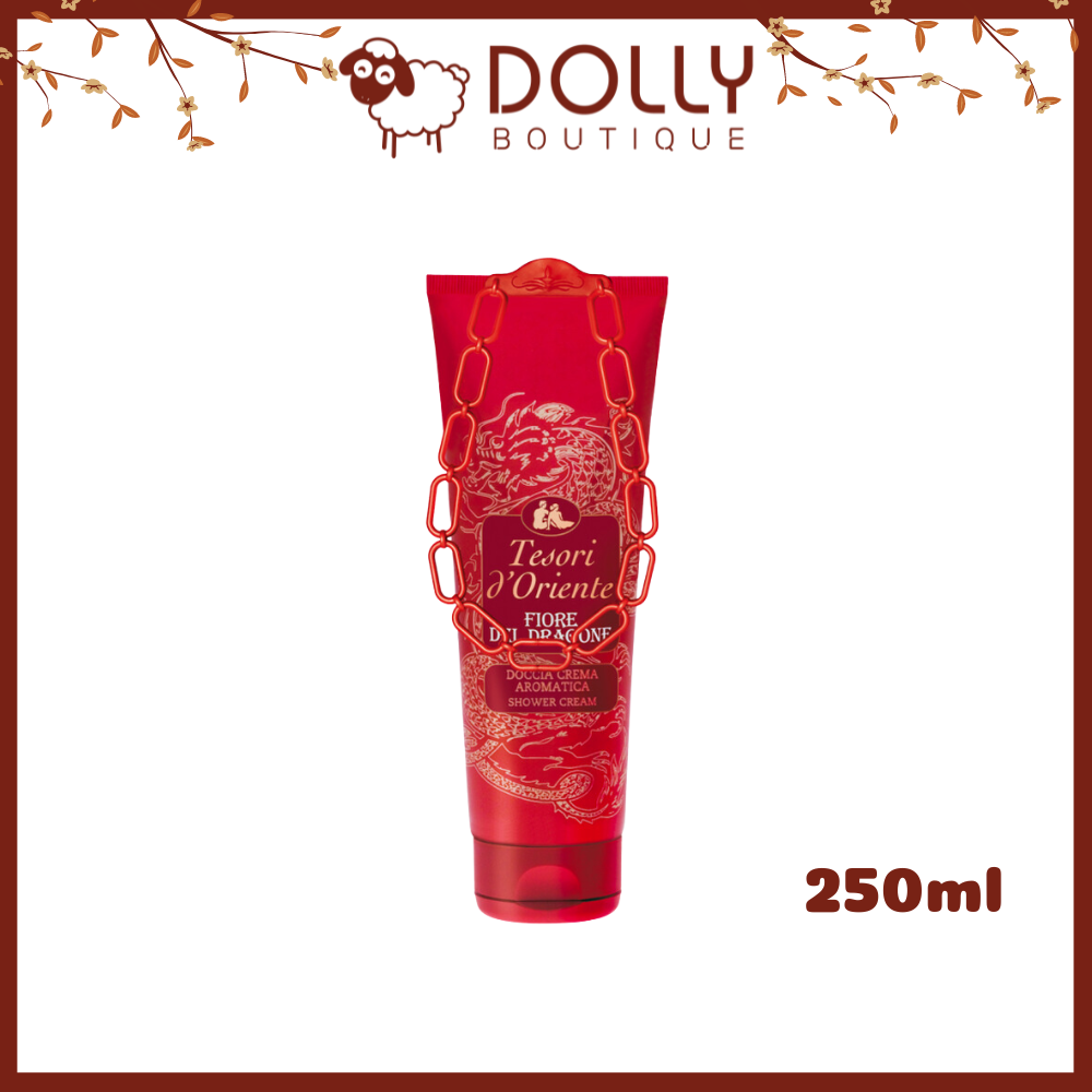 Sữa Tắm Nước Hoa Tesori D'Oriente Dragon Flower Bath Cream ( Hương Thanh Long ) - 250ml
