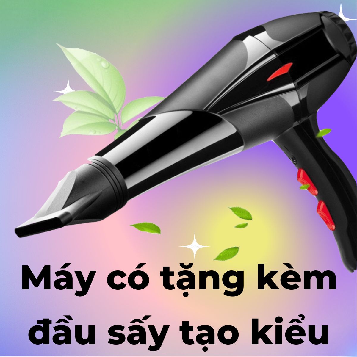 Máy Sấy Tóc 2 Chiều Nóng Lạnh Cao Cấp 3500w - Chất Liệu Nhựa Cao Cấp, Tích Hợp Ánh Sáng Nano Bảo Vệ Tóc Và Đầu Tạo Kiểu Thông Minh Cùng Nhiều Mức Gió Điều Chỉnh