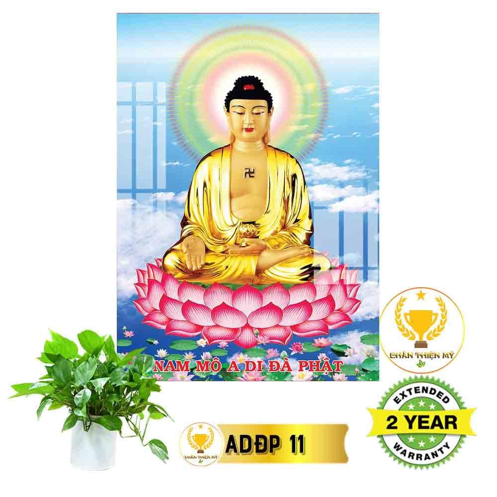 Tranh điện Phật A Di Đà_ADD2