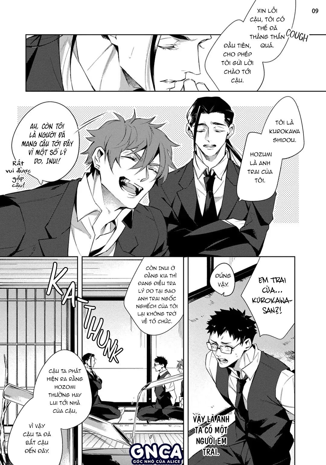 tên giang hồ tôi cứu để mắt tới tôi?! chapter 3 9