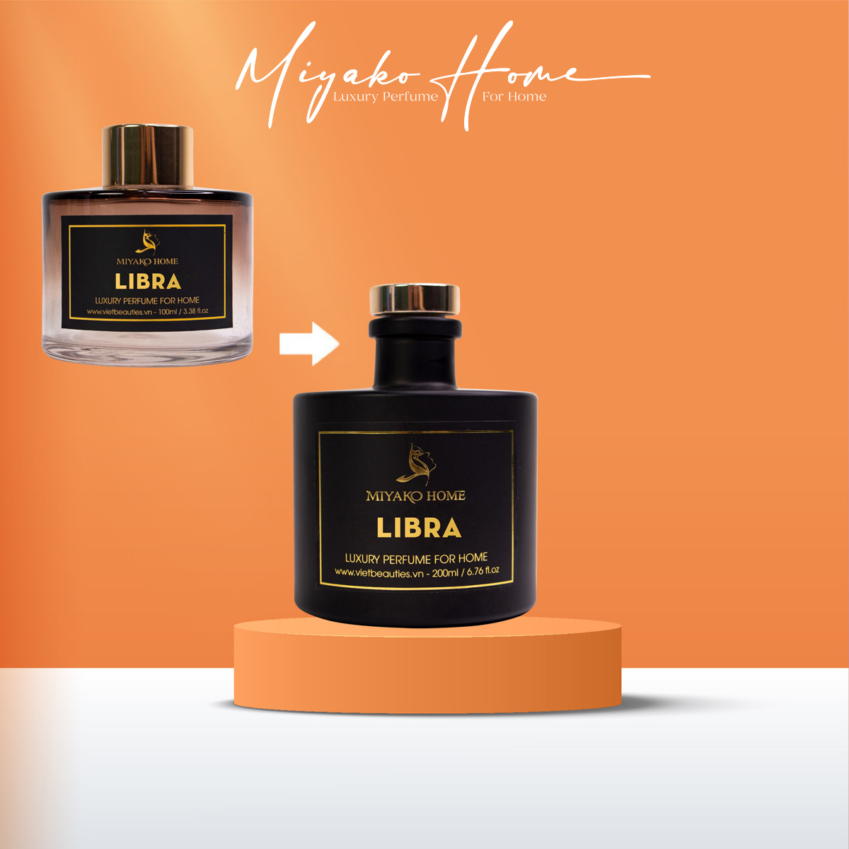 [ RA MẮT ] BỘ TINH DẦU NƯỚC HOA ĐỂ PHÒNG CAO CẤP LIBRA
