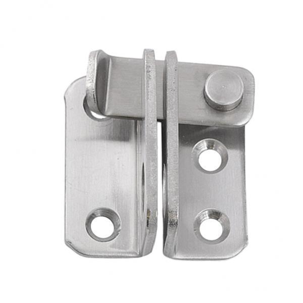 12-20pack Stainless Steel Hasp Cabinet Door Latch Security Lock Hardware Right